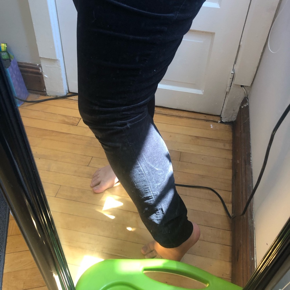 Velvety/courd pants